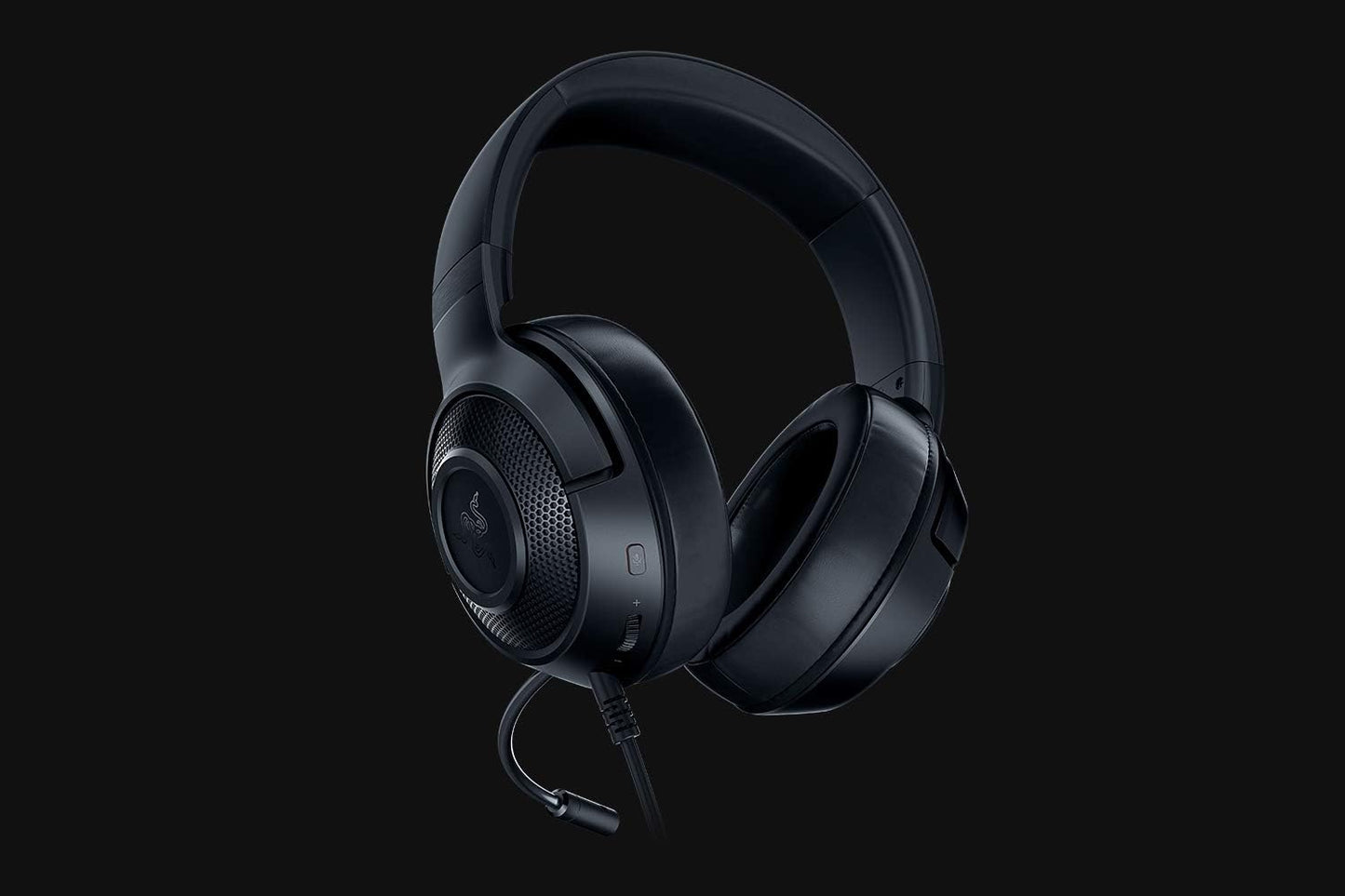 Razer Kraken X - Multi-Platform Wired Gaming Headset (Bendable Cardiod Microphone, Custom-Tuned 40 Mm Drivers, 3.5 Mm Connection, Oval Ear Cushions, Adjustable Headband) Black