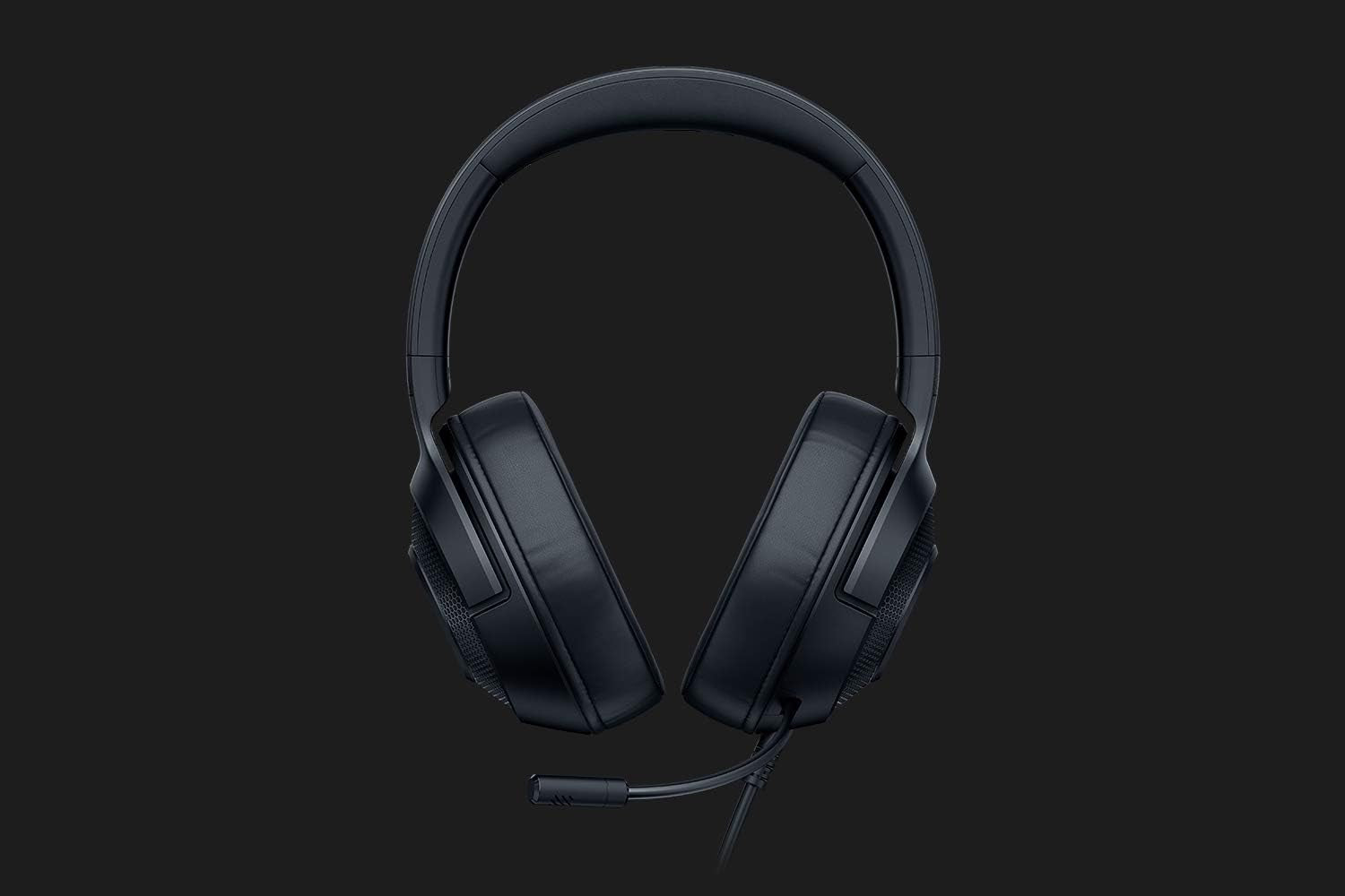 Razer Kraken X - Multi-Platform Wired Gaming Headset (Bendable Cardiod Microphone, Custom-Tuned 40 Mm Drivers, 3.5 Mm Connection, Oval Ear Cushions, Adjustable Headband) Black