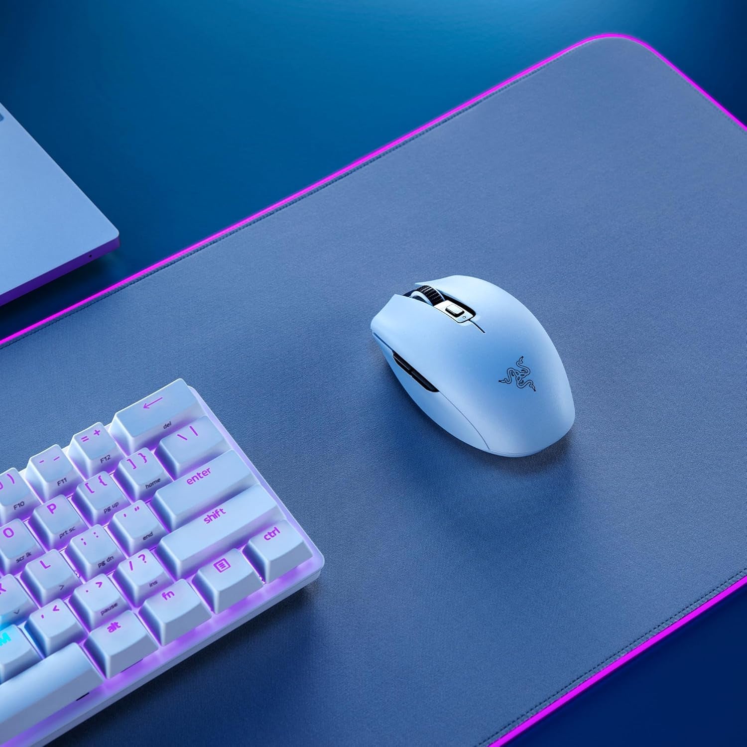 Razer Orochi V2 - Mobile Wireless Gaming Mouse with up to 950 Hours of Battery Life (Ultra Lightweight Design, Hyperspeed Wireless and Bluetooth, 2Nd Gen Mechanical Mouse Switches) Mercury White