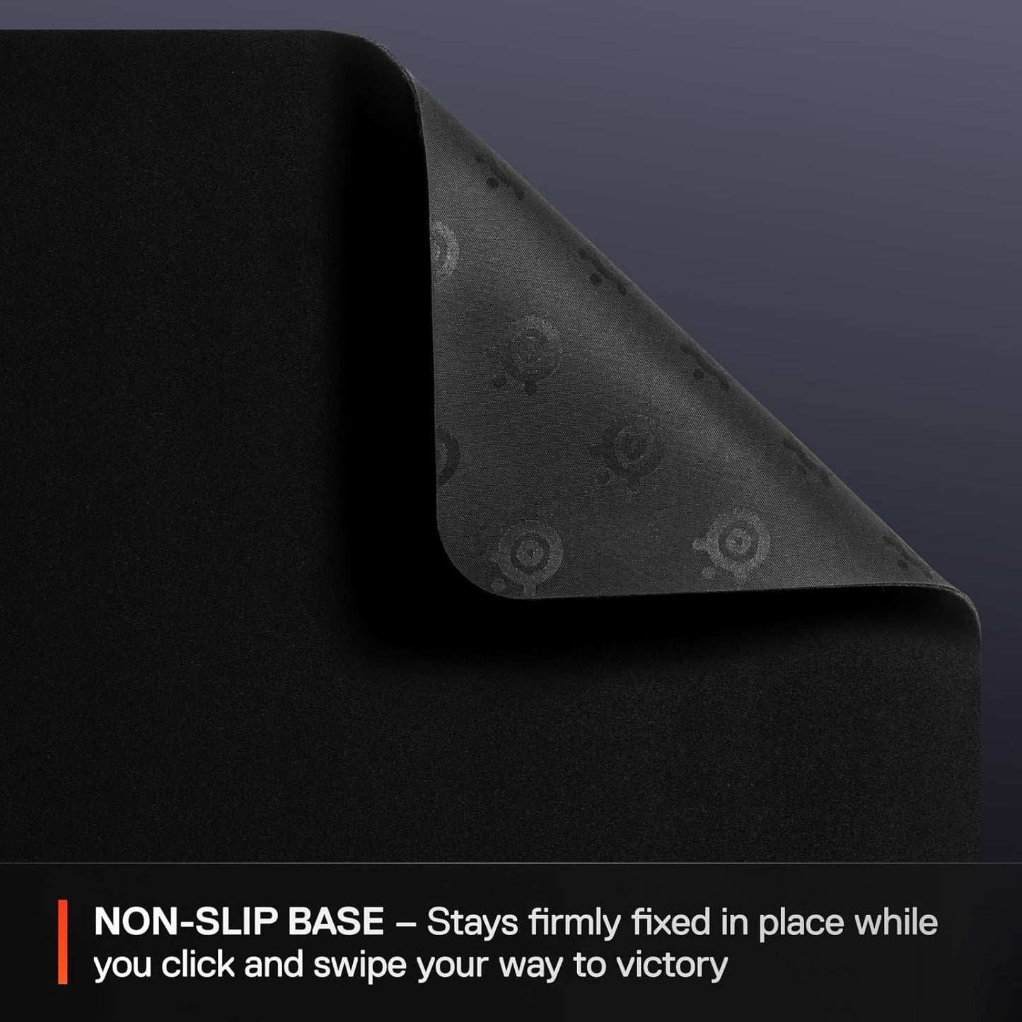 Qck Cloth Gaming Mouse Pad - Micro-Woven Surface - Optimized for Gaming Sensors - Size M (320 X 270 X 2Mm) - Black