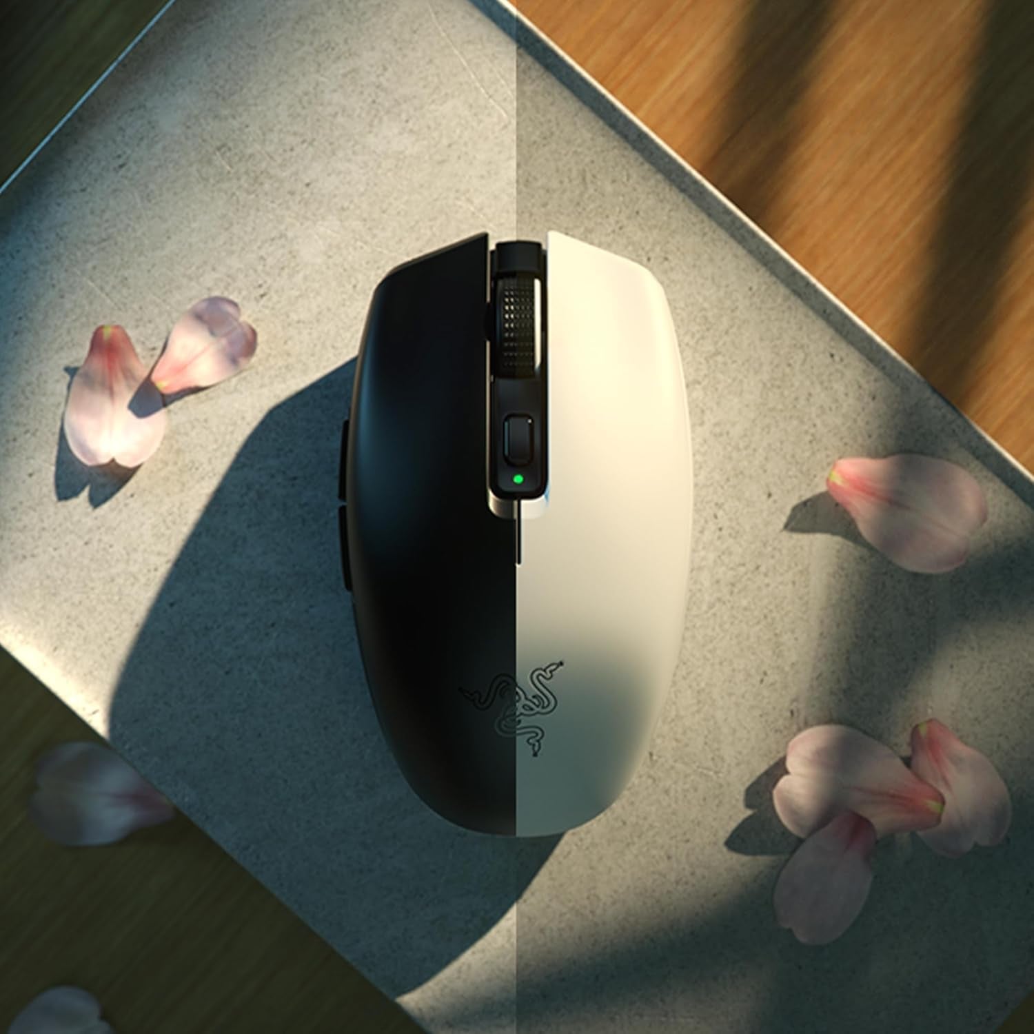 Razer Orochi V2 - Mobile Wireless Gaming Mouse with up to 950 Hours of Battery Life (Ultra Lightweight Design, Hyperspeed Wireless and Bluetooth, 2Nd Gen Mechanical Mouse Switches) Mercury White