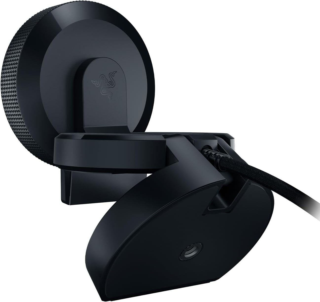 Razer Kiyo - Streaming Camera with Ring Lighting (USB Webcam, HD Video 720P, 60 FPS, Compatible with Open Broadcaster Software, Xsplit, Autofocus, Camera Clip, Tripod Connection) Black