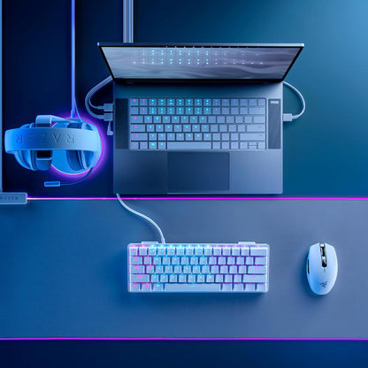 Razer Orochi V2 - Mobile Wireless Gaming Mouse with up to 950 Hours of Battery Life (Ultra Lightweight Design, Hyperspeed Wireless and Bluetooth, 2Nd Gen Mechanical Mouse Switches) Mercury White