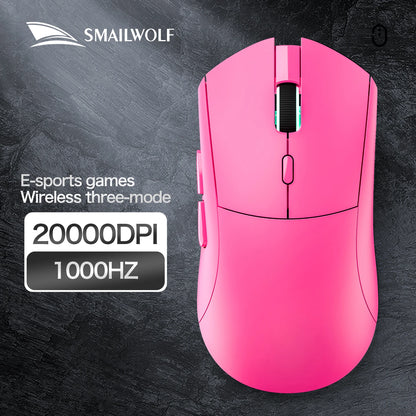 RS7 Bluetooth Wireless Gaming Mouse Three Mode PAW3311 Macro-Definition Mouse Laptop Gaming Office