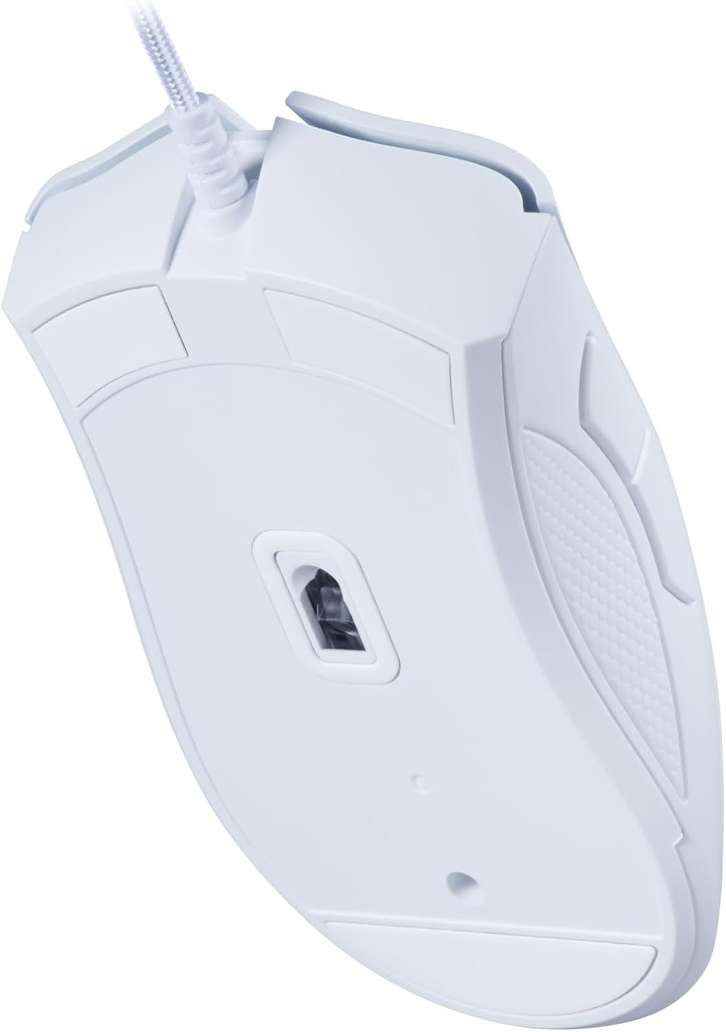 Razer Deathadder Essential (2021) - Wired Gaming Mouse (Optical Sensor, 6400 DPI, 5 Programmable Buttons, Ergonomic Form Factor) White