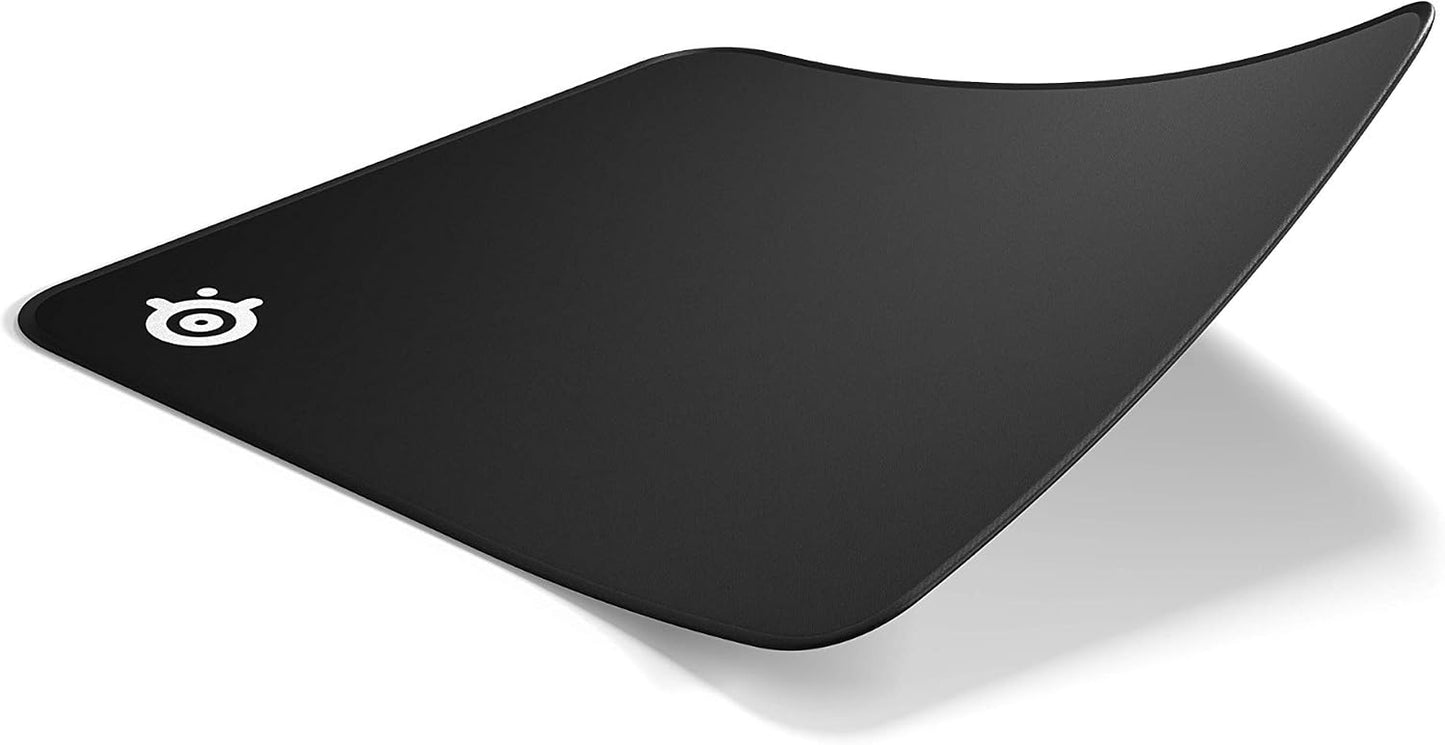 63822 Qck Gaming Surface - Medium Stitched Edge Cloth - Extra Durable - Optimized for Gaming Sensors - Black