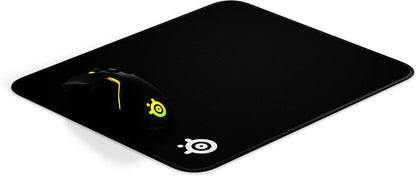 63822 Qck Gaming Surface - Medium Stitched Edge Cloth - Extra Durable - Optimized for Gaming Sensors - Black