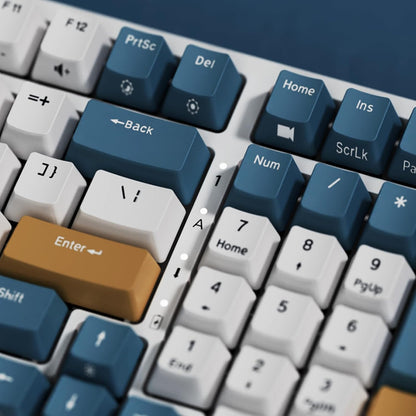 RK98 Wireless Mechanical Keyboard, 100 Keys 98% Layout with Custom Switches Hot Swappable, Tri-Mode BT5.1/2.4G/USB-C Full Size Gaming Keyboard with Numpad RGB, Brown Switch
