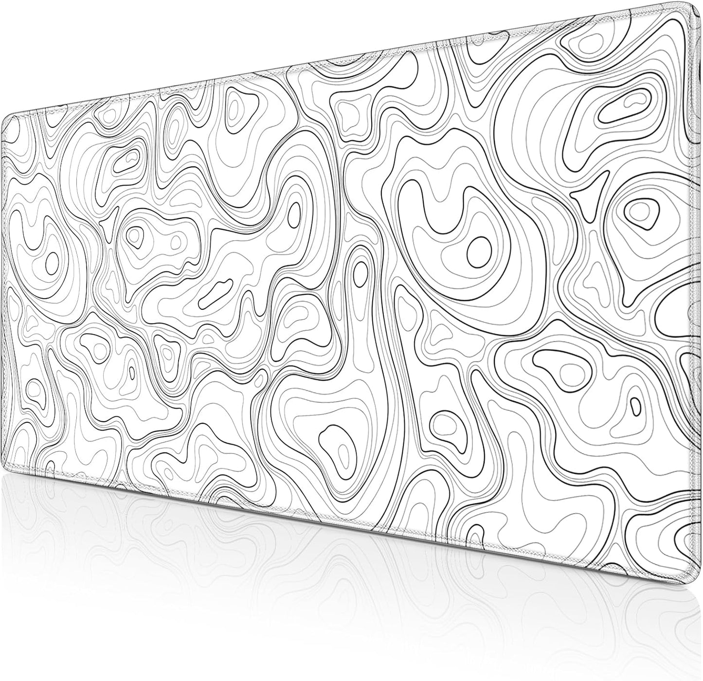 Large Mouse Pad, 900X400Mm XXL Mousepad, Desk Mat,Gaming Mouse Mat | Keyboard Desk Pad with Stitched Edges,Non-Slip Rubber,Waterproof & Durable Mousepad /Improved Precision and Speed