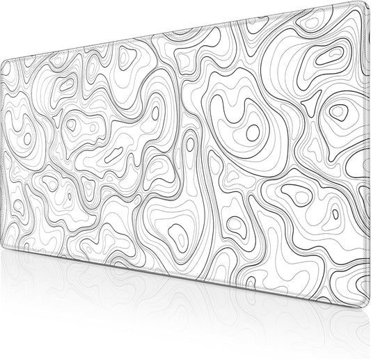 Large Mouse Pad, 900X400Mm XXL Mousepad, Desk Mat,Gaming Mouse Mat | Keyboard Desk Pad with Stitched Edges,Non-Slip Rubber,Waterproof & Durable Mousepad /Improved Precision and Speed