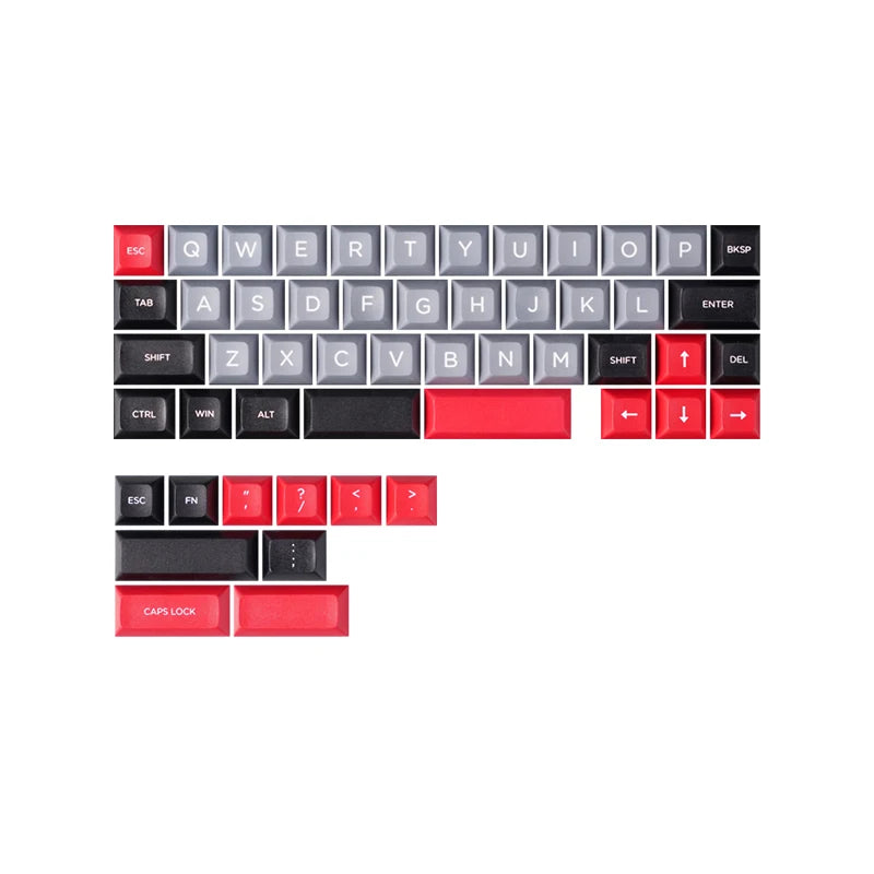 ID42 White Keyboard Pc Wired Keyboard Mini Mechanical Keyboard 40 QMK via Keyboard Black Purple Barebone Kit 40% Keycaps