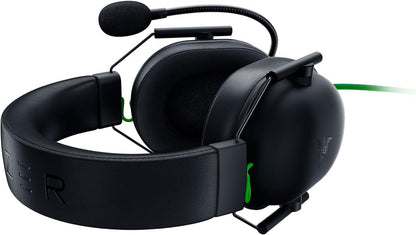 Razer Blackshark V2 X USB - Wired Esports Headset (Triforce 50 Mm Drivers, Noise Cancellation, 240G Ultra-Light Build, Memory Foam Cushions, 7.1 Surround Sound) Black