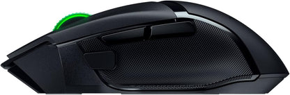 Razer Basilisk V3 X Hyperspeed - Customizable Wireless Gaming Mouse (Iconic Ergonomic Form with 9 Customisable Controls, Hyperspeed Wireless, 5G Advanced 18K Optical Sensor, Chroma RGB) Black