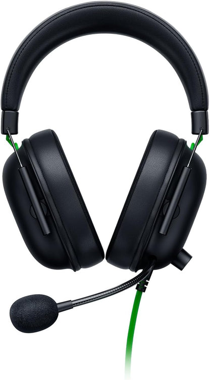 Razer Blackshark V2 X USB - Wired Esports Headset (Triforce 50 Mm Drivers, Noise Cancellation, 240G Ultra-Light Build, Memory Foam Cushions, 7.1 Surround Sound) Black