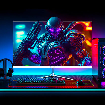 24 Inch Gaming Monitor, 200Hz Computer Monitor, FHD 1080P PC Monitors, 24.5" Frameless Monitors Va,Srgb 100%, Displayport, Hdmi,Eye Care, Wall-Mounted 75 * 75Mm Compatible